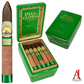 AJ Fernandez Dias De Gloria Brazil Robusto 5 Pack cigar listing