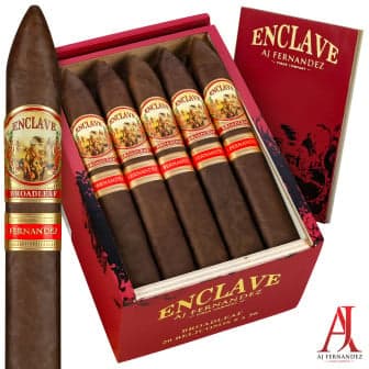 AJ Fernandez Enclave Broadleaf Robusto 5 Pack cigar listing