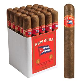 Aganorsa Leaf New Cuba Corojo Robusto 25 CIGARS cigar listing