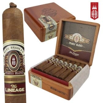 Alec Bradley The Lineage Robusto 5 Pack cigar listing