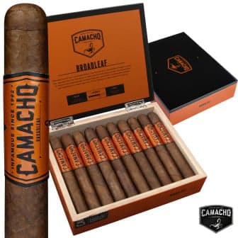Camacho Broadleaf Robusto 5 Pack cigar listing