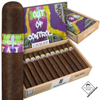 Cavalier Tres Delincuentes Connecticut Robusto 5 Pack cigar listing