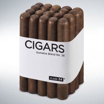 Class 34 Sumatra Blend No. 26 Robusto 20 Pack cigar listing