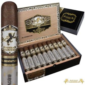 Esteban Carreras Mr. Brownstone Maduro Robusto Grande 5 Pack cigar listing