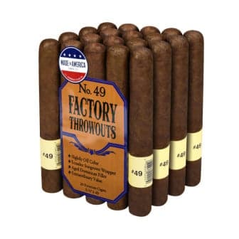 Factory Throwouts #49 Natural 20 Pack cigar listing