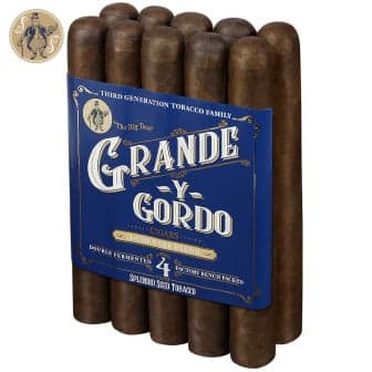 Grande y Gordo Nicaragua Maduro 4x60 10 CIGARS cigar listing