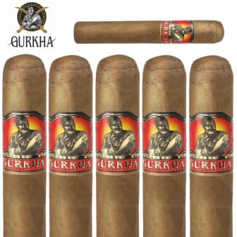 Gurkha Grand Reserve Natural Toro 5 Pack cigar listing