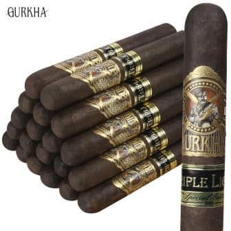 Gurkha Triple Ligero XO 5 Pack cigar listing
