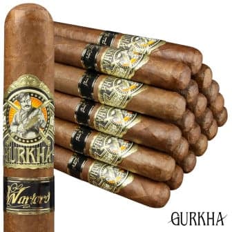 Gurkha Warlord Super Toro 5 Pack cigar listing