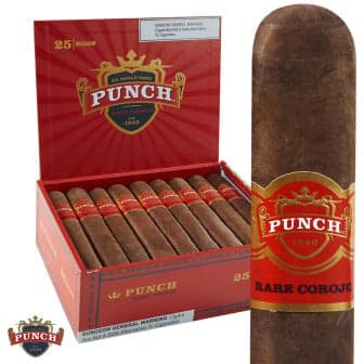 Punch Rare Corojo Rothschild 5 Pack cigar listing