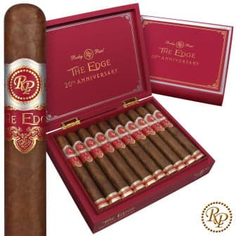 Rocky Patel The Edge 20th Anniversary Robusto 5 Pack cigar listing