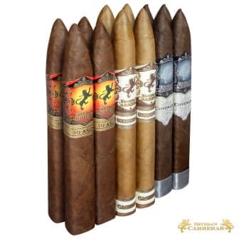 Esteban Carreras 12-Cigar Torpedo #1 Flight Sampler cigar listing