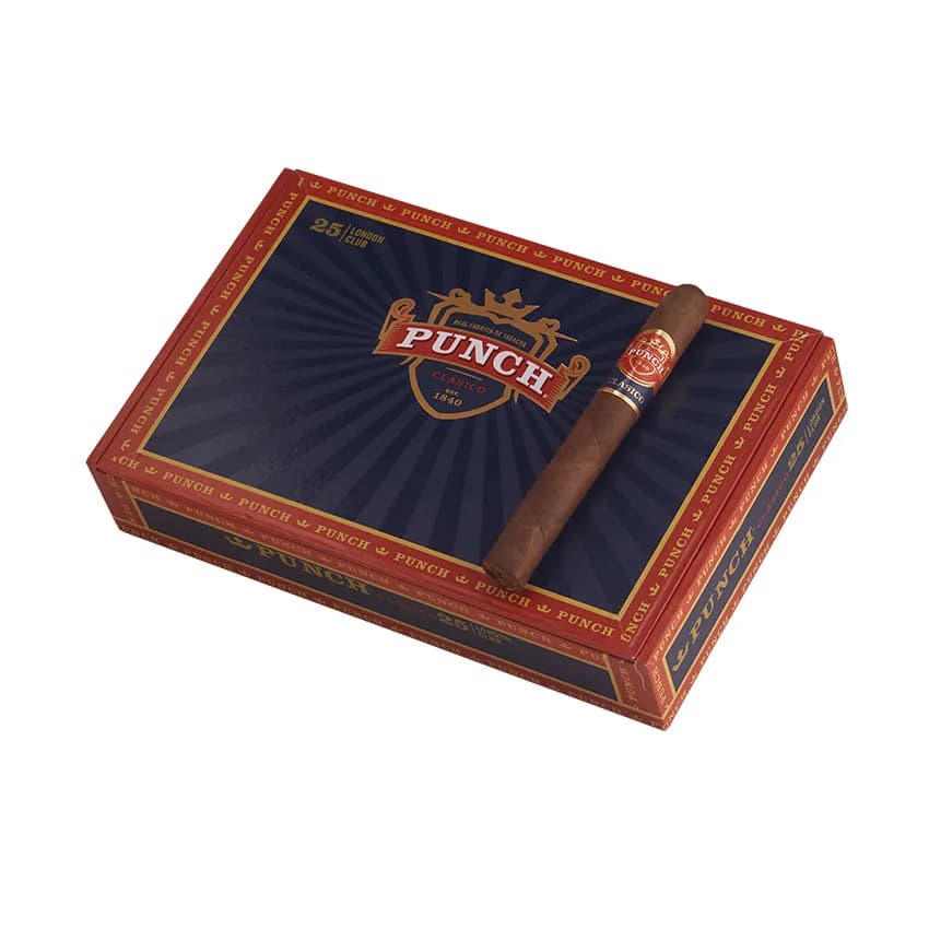 Punch Clasico London Club Natural cigar listing