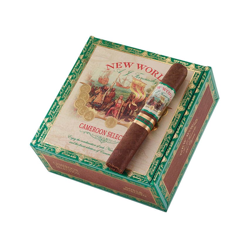 New World By AJF Cam Doble Rob Natural cigar listing