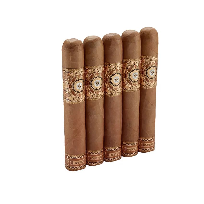 Perdomo Habano Connecticut Barrel Aged Gordo Natural cigar listing