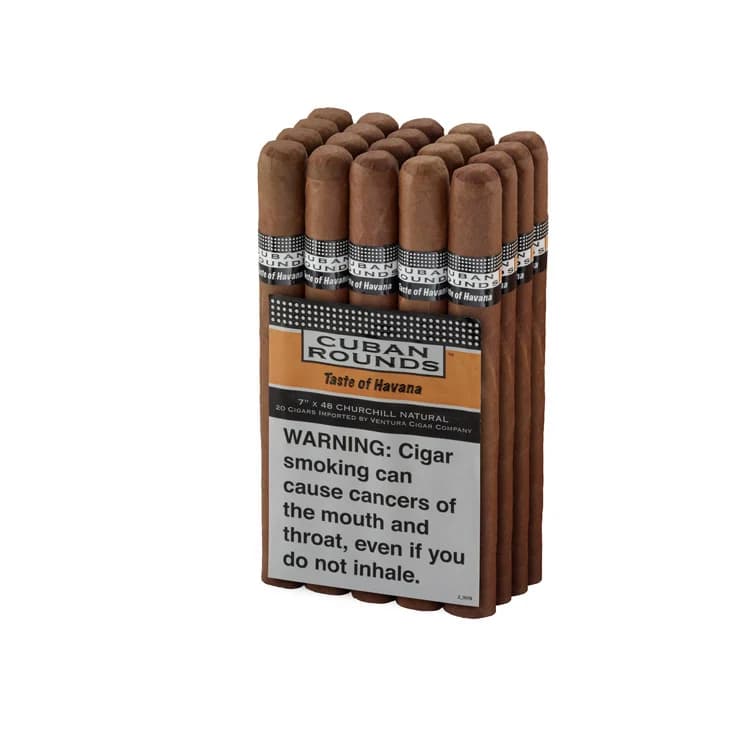 Cuban Rounds Churchill Natural cigar listing
