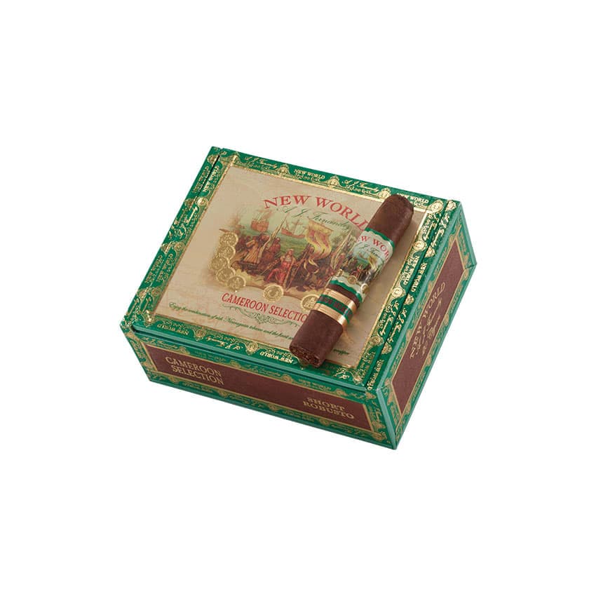New World By AJ Fernandez Cameroon Selection Short Robusto Natural cigar listing