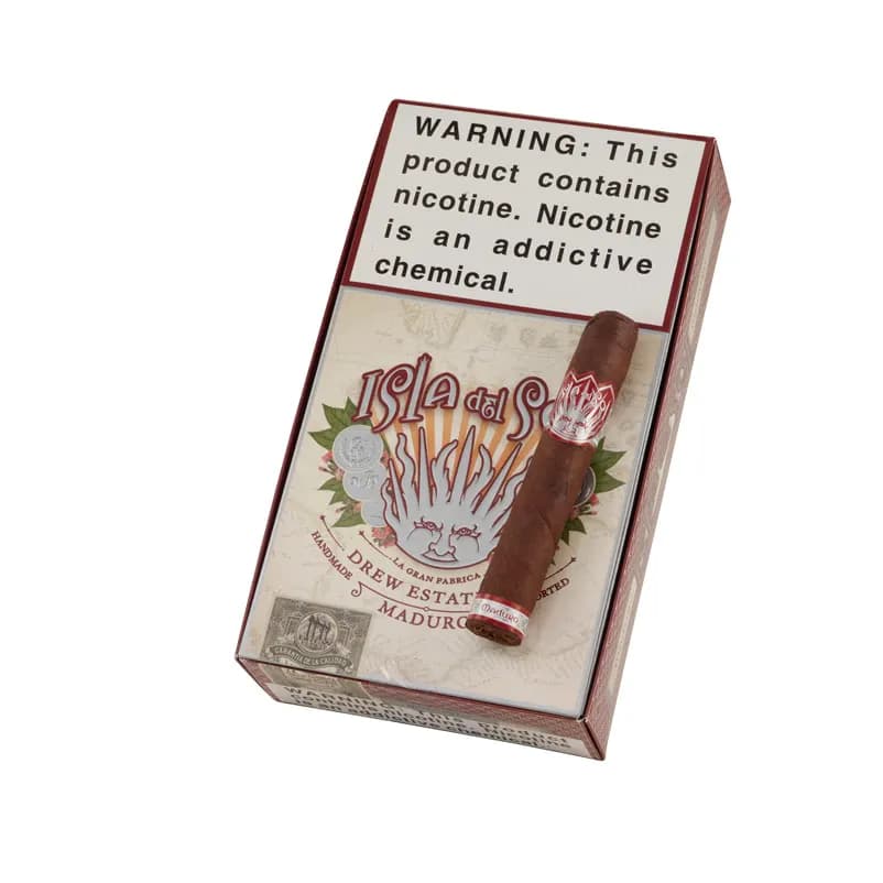 Isla Del Sol Maduro Robusto cigar listing