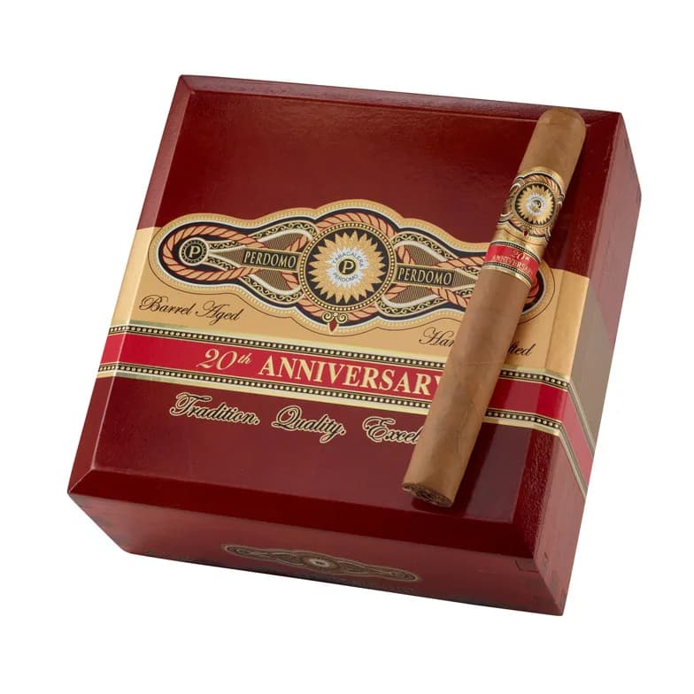 Perdomo 20th Anniversary Connecticut Churchill Natural cigar listing