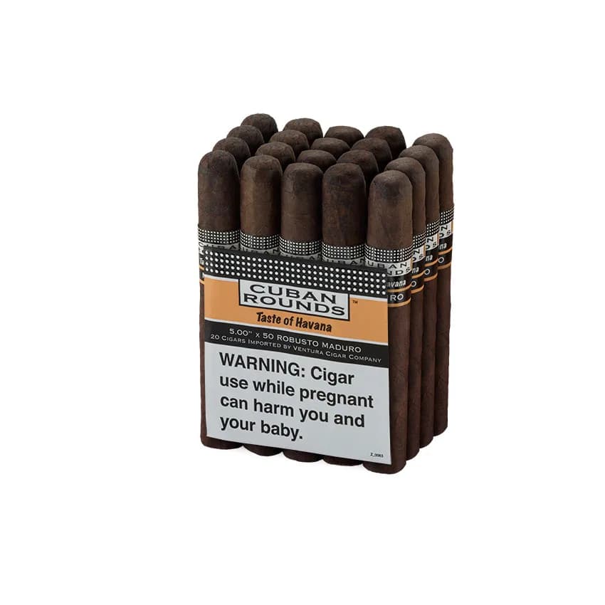 Cuban Rounds Robusto Maduro cigar listing