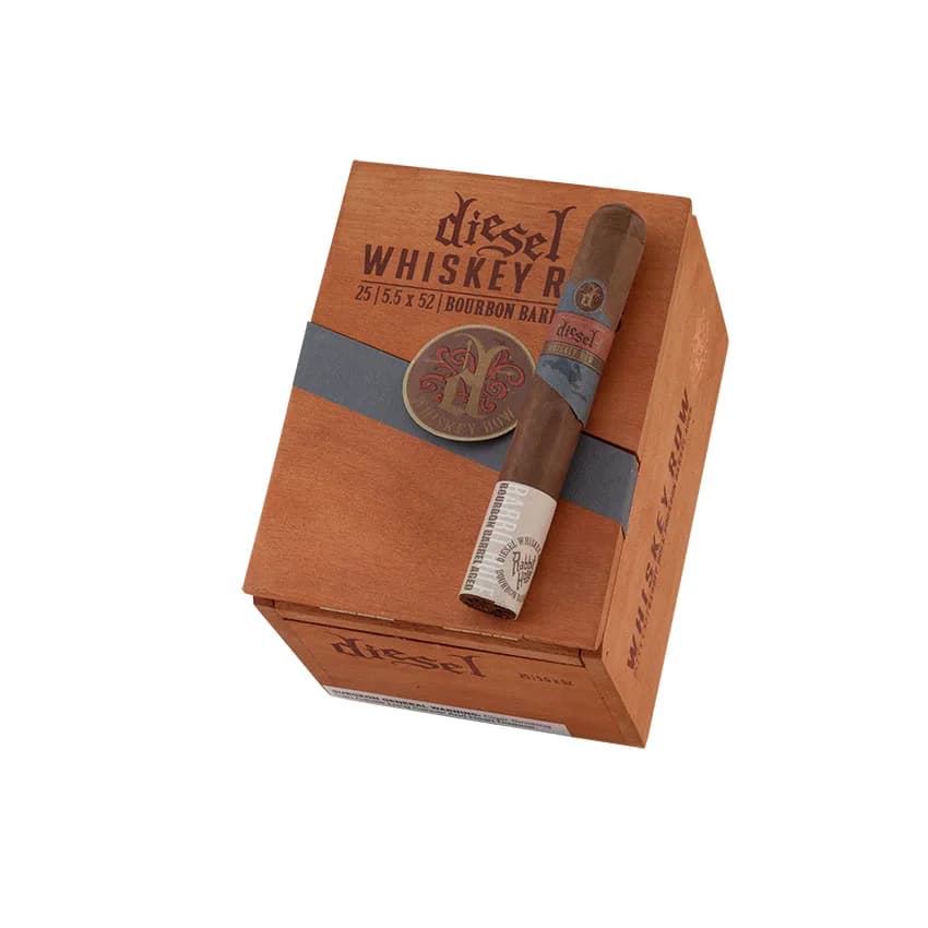 Diesel Whiskey Row Robusto Natural cigar listing