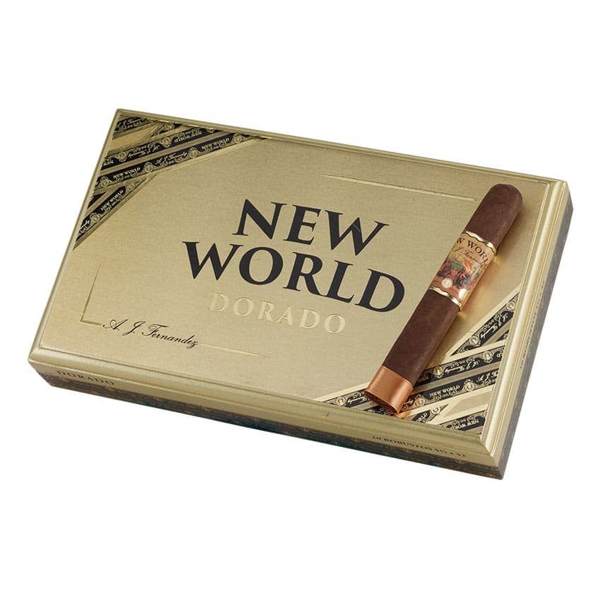 New World Dorado Robusto Natural cigar listing