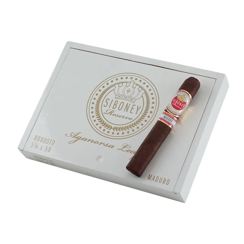 Siboney Reserve Robusto Maduro cigar listing