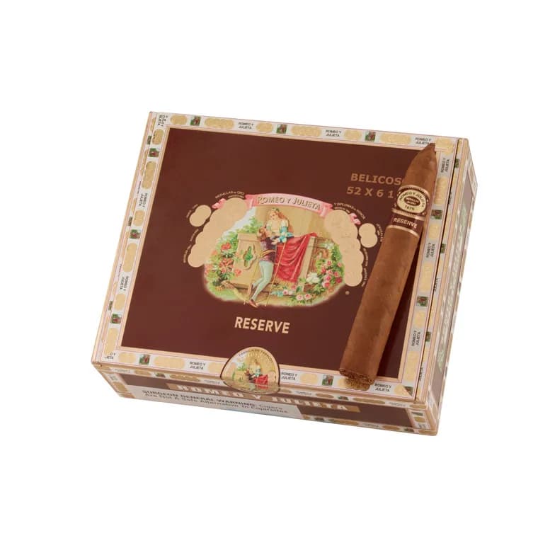 Romeo y Julieta Reserve Belicoso Natural cigar listing