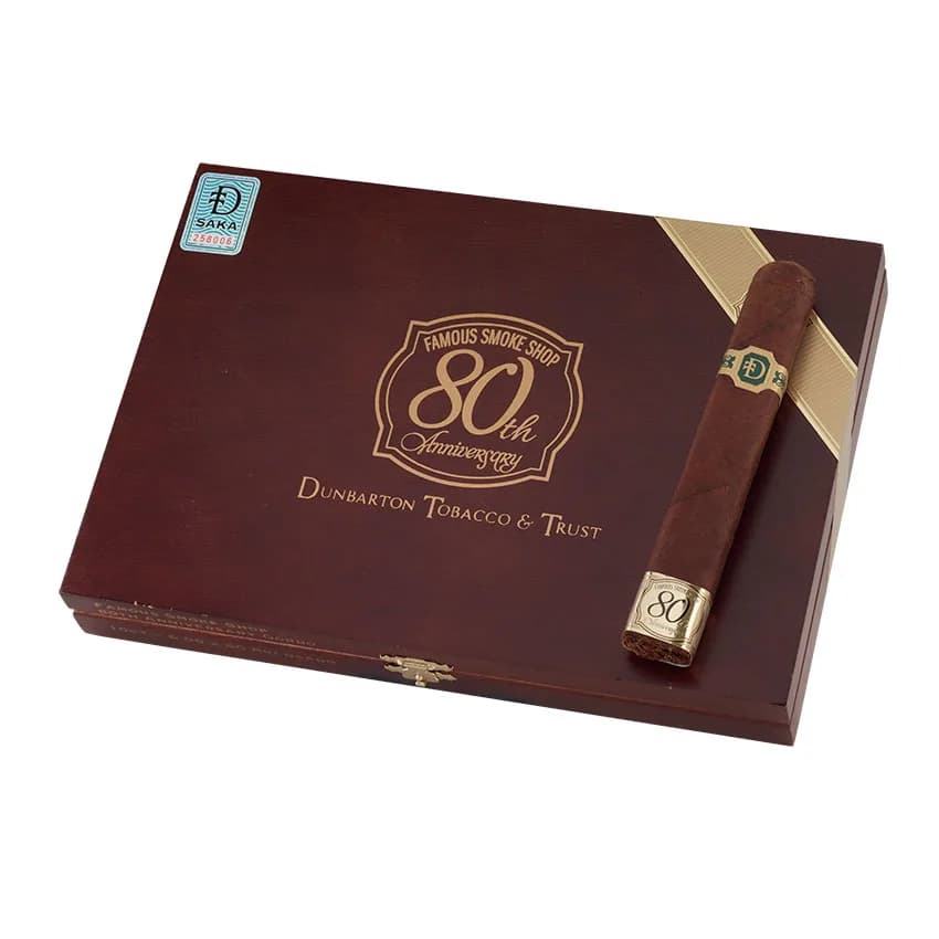 Dunbarton Famous 80th Gordo Maduro cigar listing