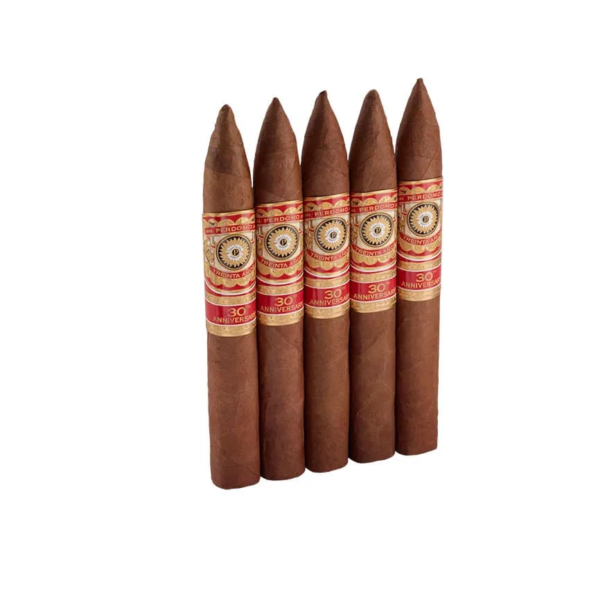 Perdomo 30th Anniversary Sun Grown Torpedo Natural cigar listing