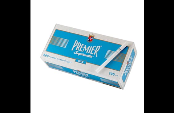 Premier Blue 100's Tubes cigar listing