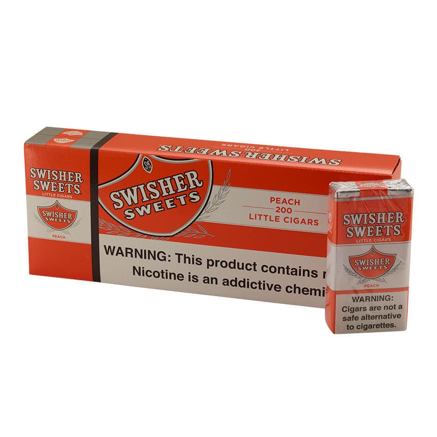 Swisher Sweets Little Cigars Peach (20) Natural cigar listing