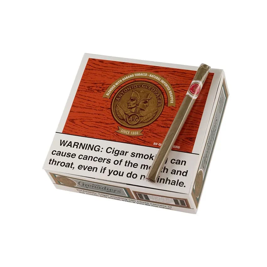 Antonio y Cleopatra Grenadiers Claro cigar listing