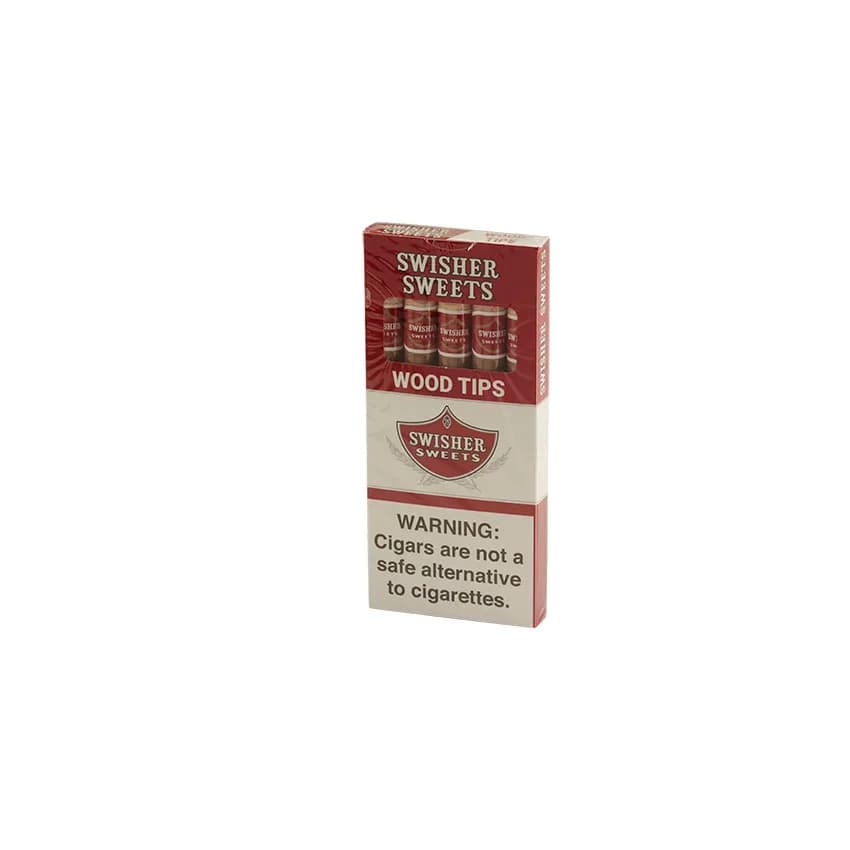 Swisher Wood Tip 5 Pack Natural cigar listing