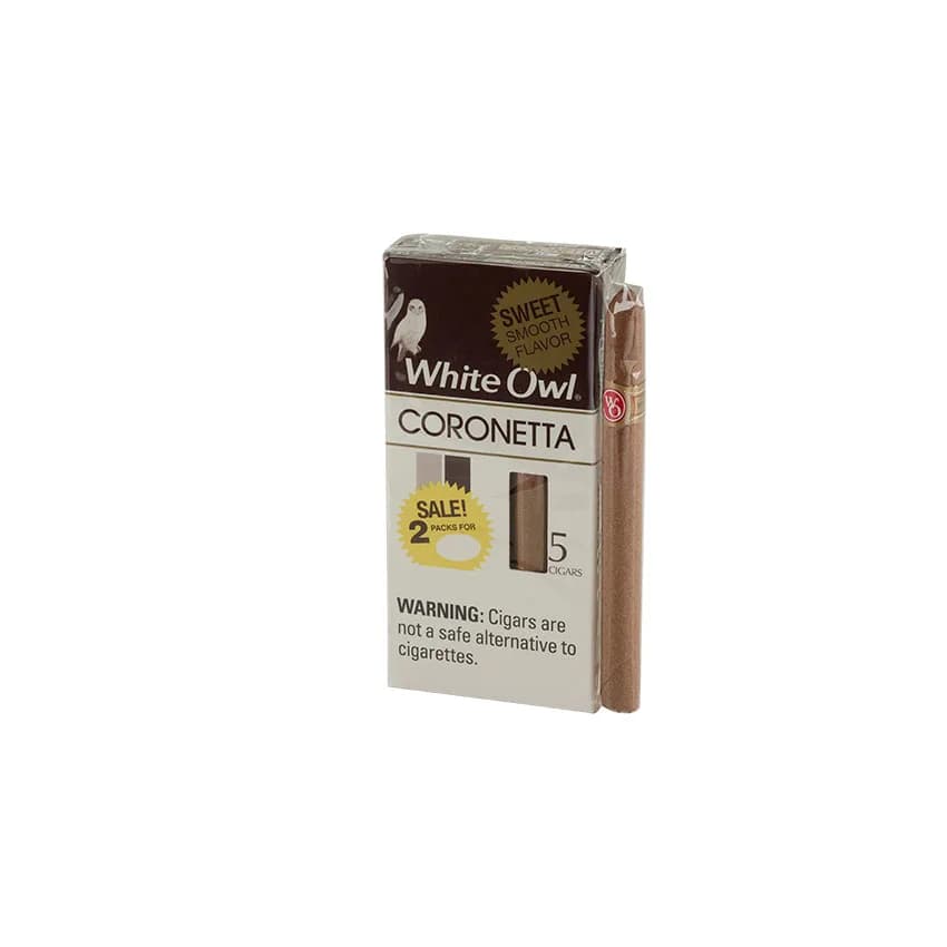 White Owl Coronetta (10) Natural cigar listing