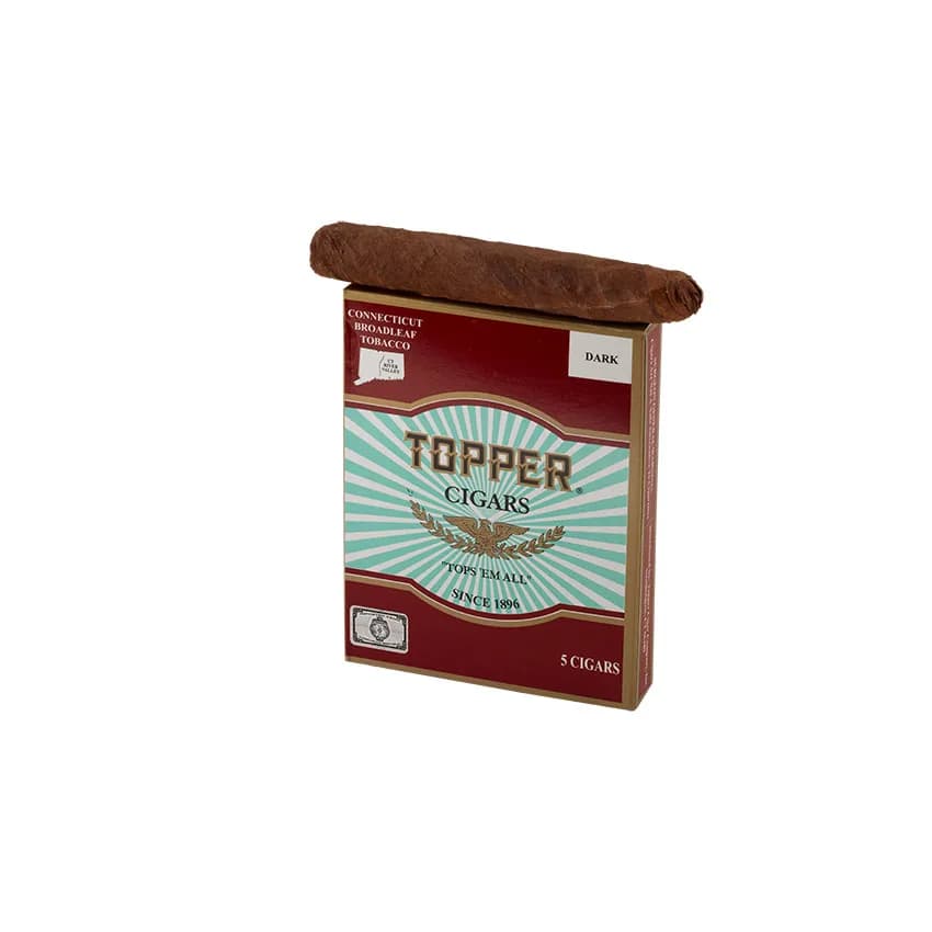 Topper Broadleaf Dark (5) Dark Natural cigar listing