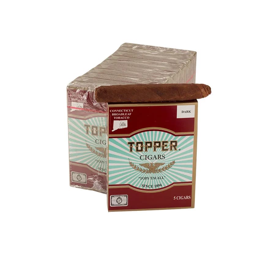 Topper Broadleaf Dark (5) Dark Natural cigar listing