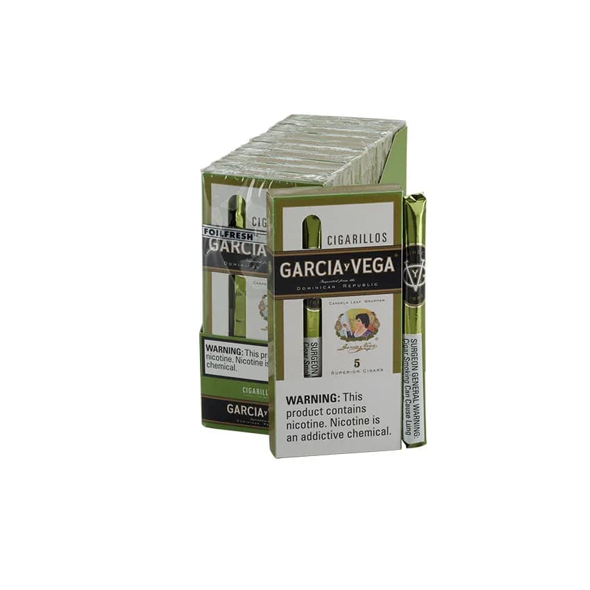 Garcia y Vega Cigarillos Claro cigar listing