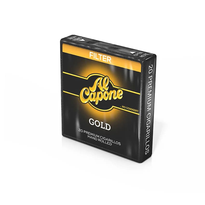 Al Capone Gold Filtered Natural cigar listing