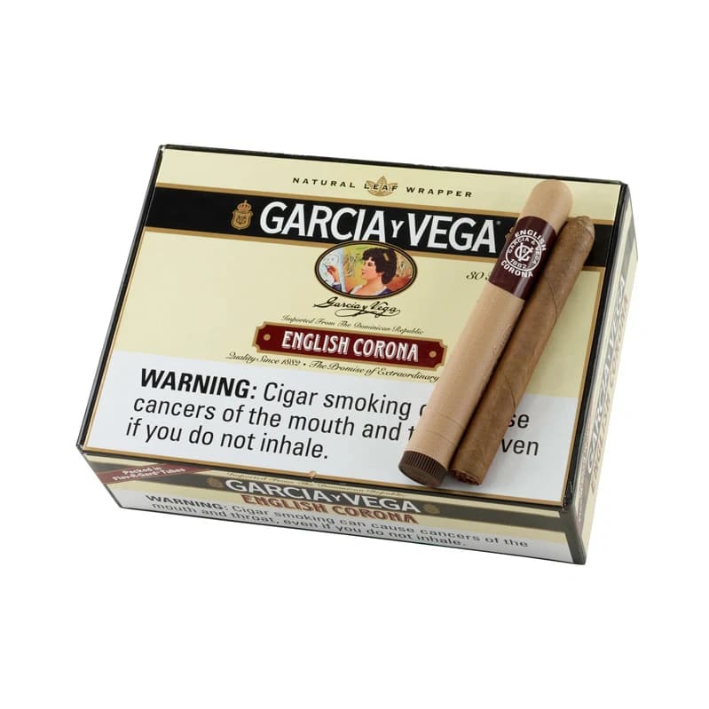 Garcia y Vega English Corona Tubes Natural cigar listing