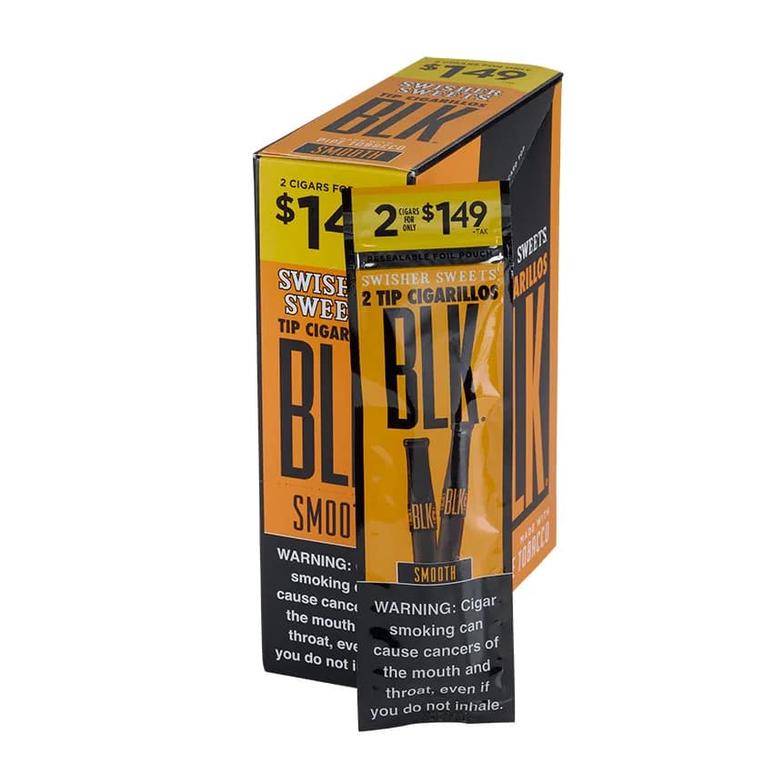 Swisher Sweet BLK Smooth (2) Natural cigar listing