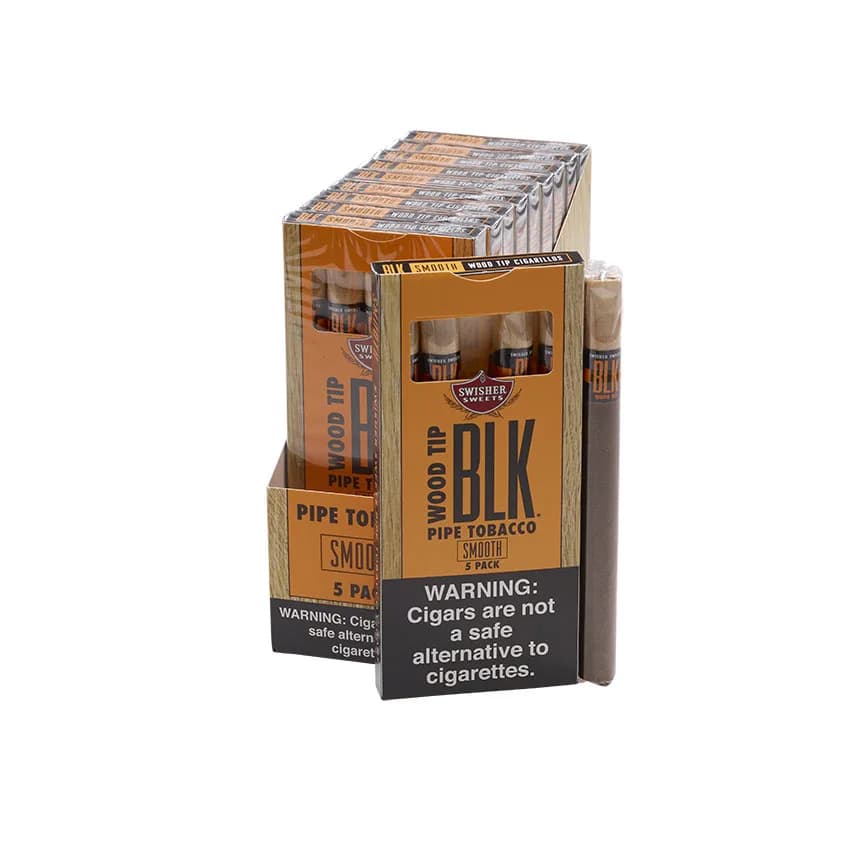 Swisher Sweet BLK Smooth Wood Tip Natural cigar listing