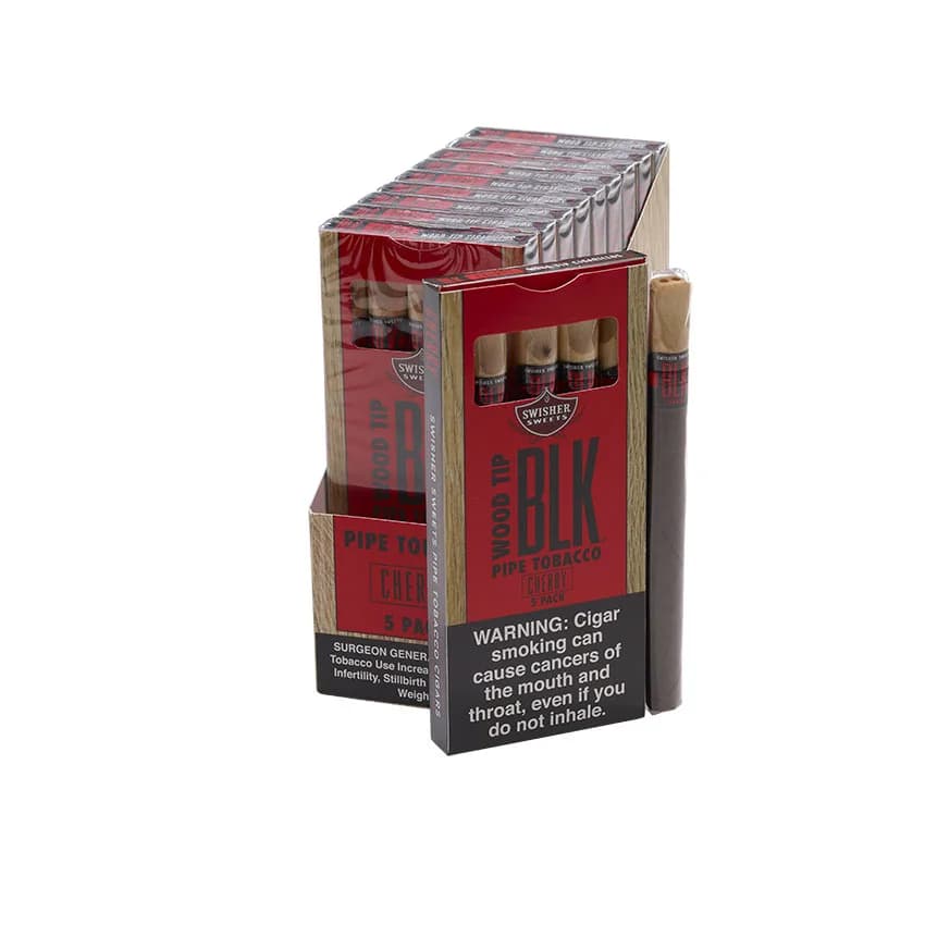 Swisher Sweet BLK Cherry Wood Tip Natural cigar listing