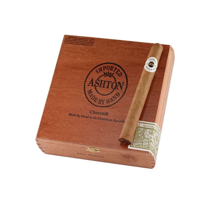 Ashton Classic Churchill Natural cigar listing
