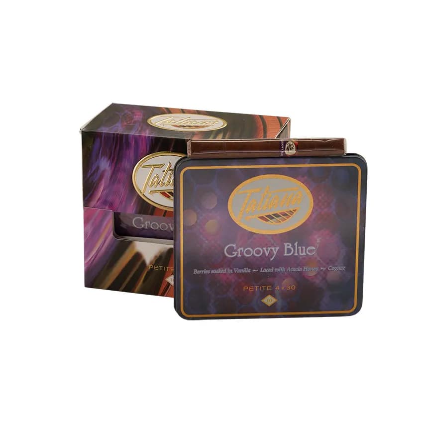 Tatiana Tins Groovy Blue (10) Natural cigar listing