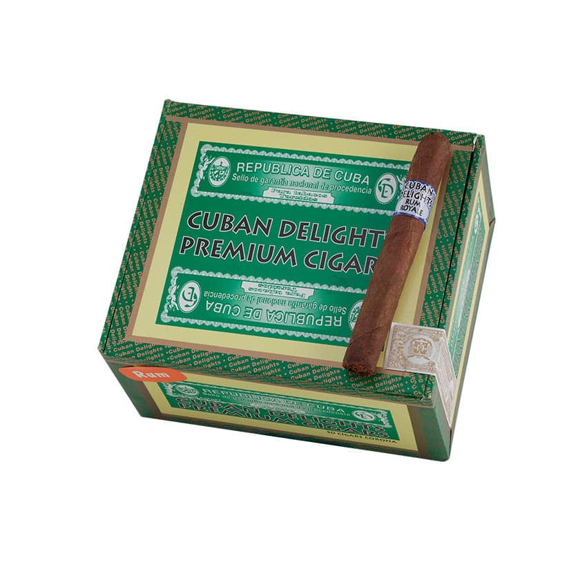 Cuban Delights Corona Rum Natural cigar listing