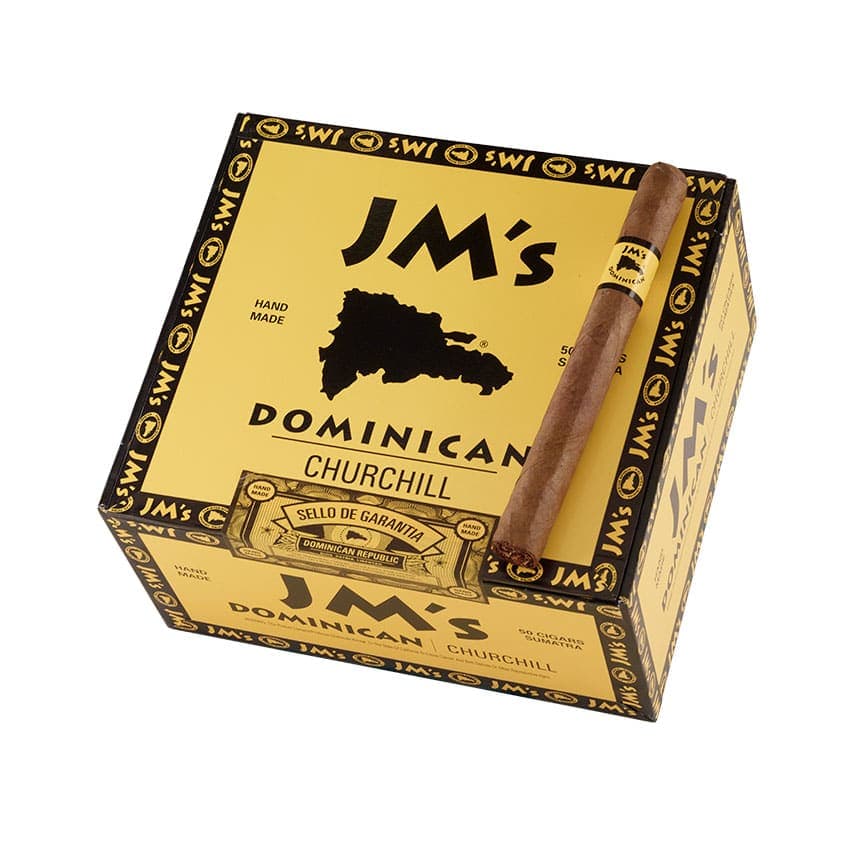 JM's Dominican Churchill Natural cigar listing