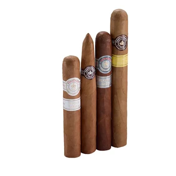 Montecristo 4 Cigar Sampler Natural cigar listing