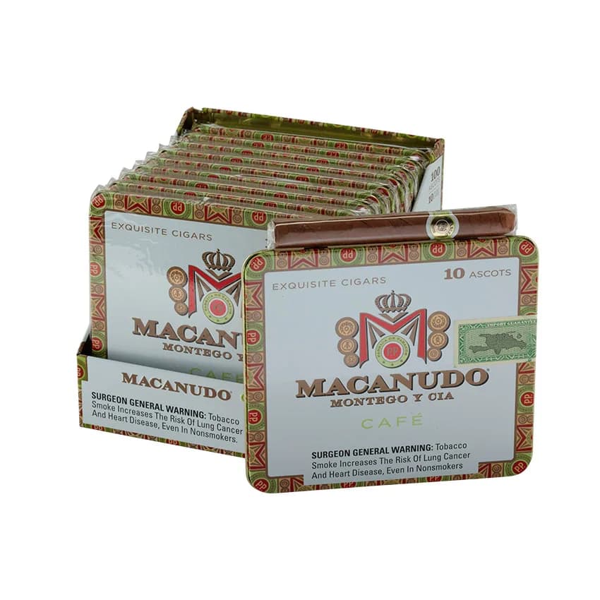 Macanudo Cafe Ascot Natural cigar listing