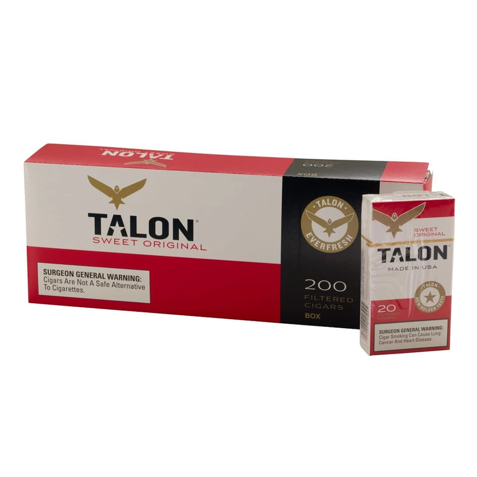 Talon Filtered Cigars Sweet (20) Natural cigar listing